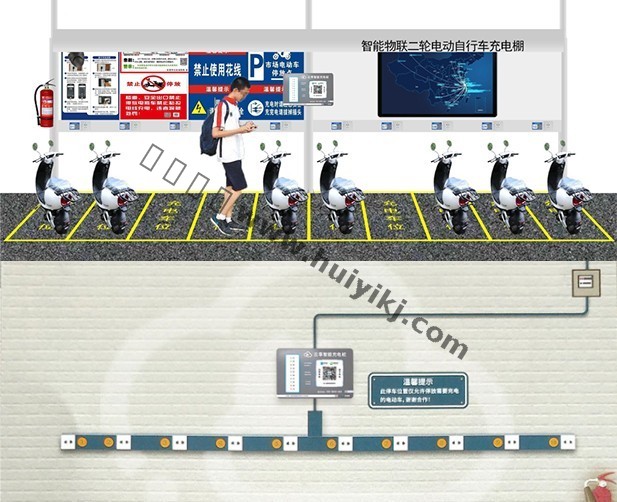 智能充电桩安装效果