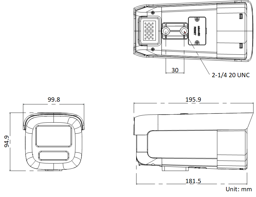 DS-2TD4228T-10/W产品尺寸