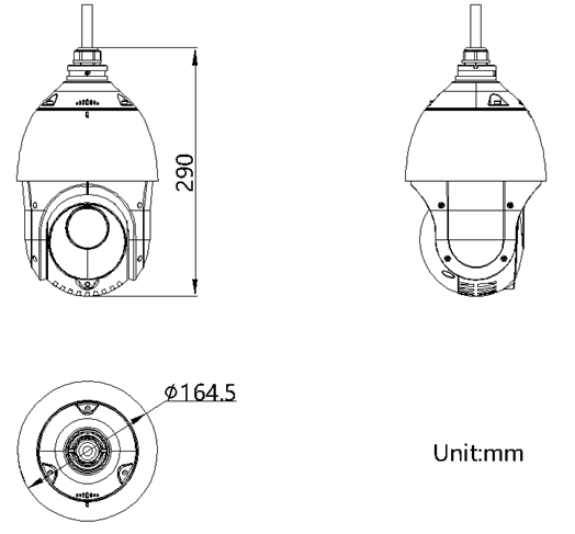 iDS-2DE4223IW-DE(T5)产品尺寸